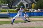 Baseball vs Babson  Wheaton College Baseball vs Babson during Semi final game of the NEWMAC Championship hosted by Wheaton. - (Photo by Keith Nordstrom) : Wheaton, baseball, NEWMAC